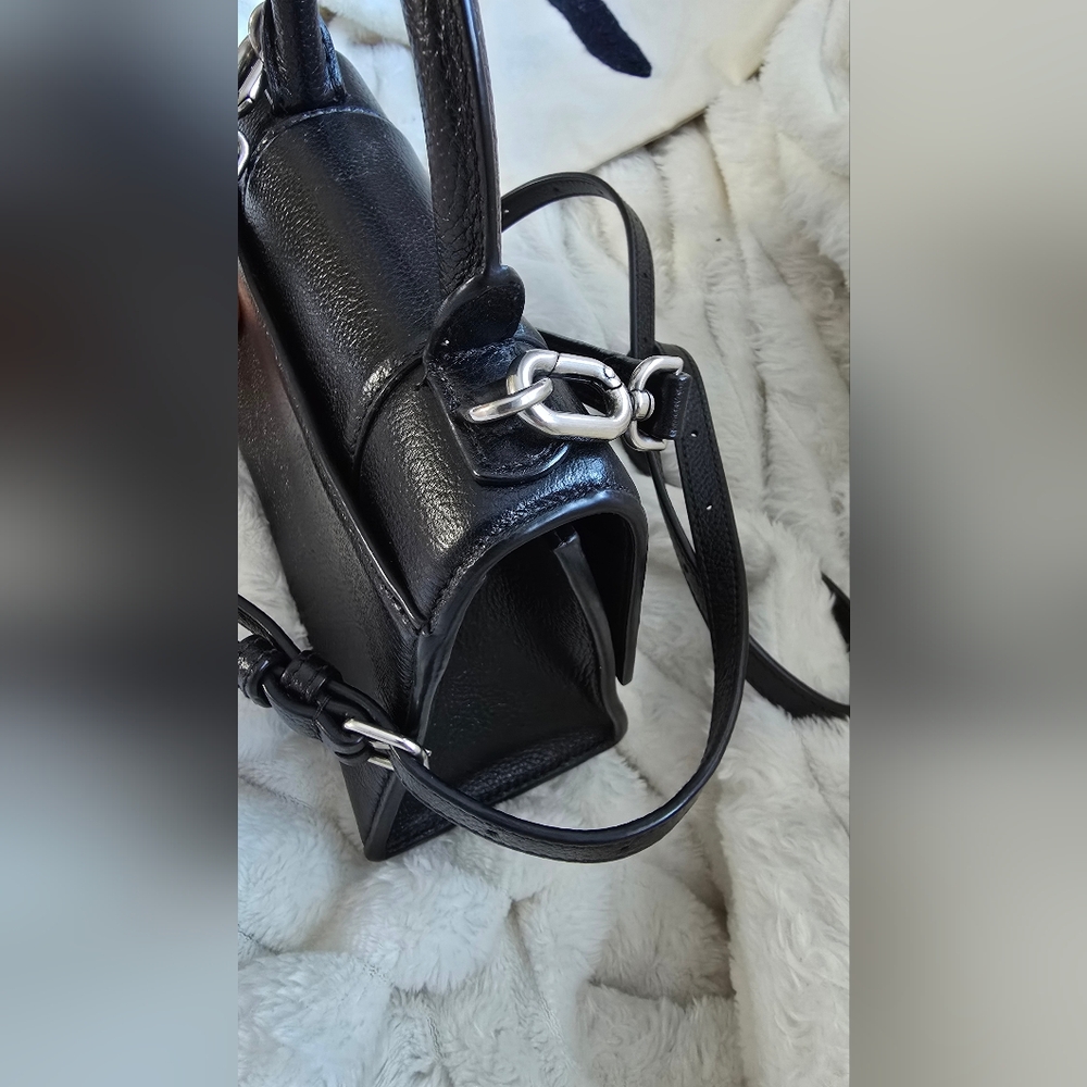 Authentic Balenciaga Hourglass Leather Bag - Picture 7 of 12